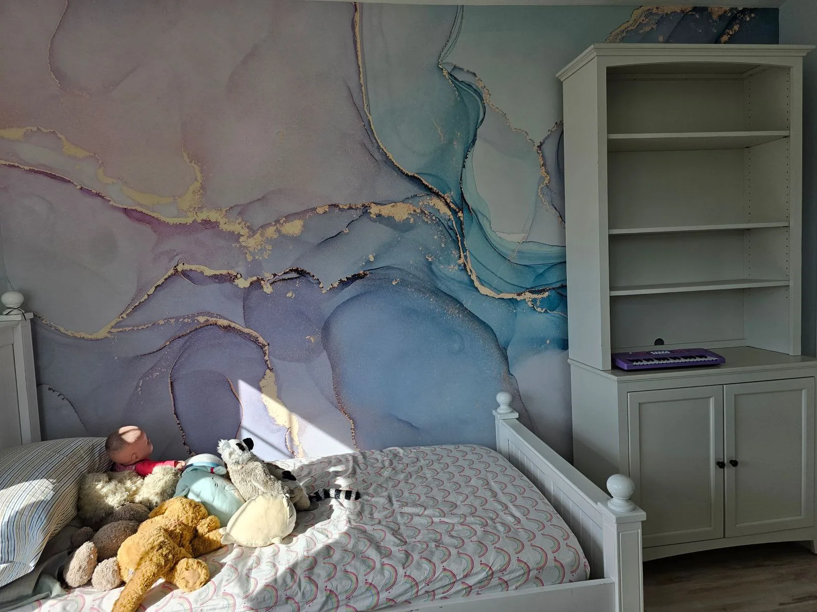 Wallpaper installation project San Diego
