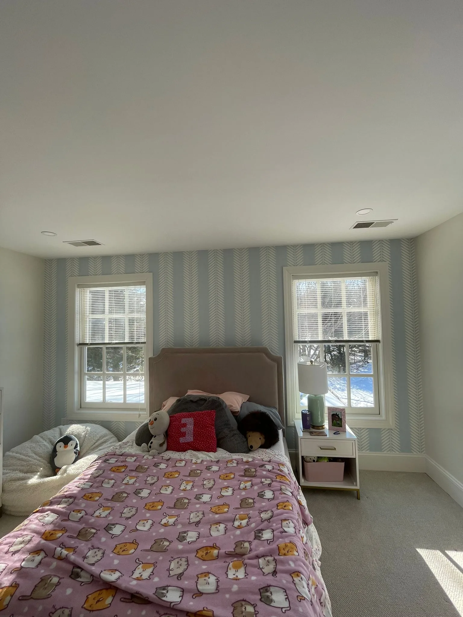 Wallpaper installation in Pacific Beach