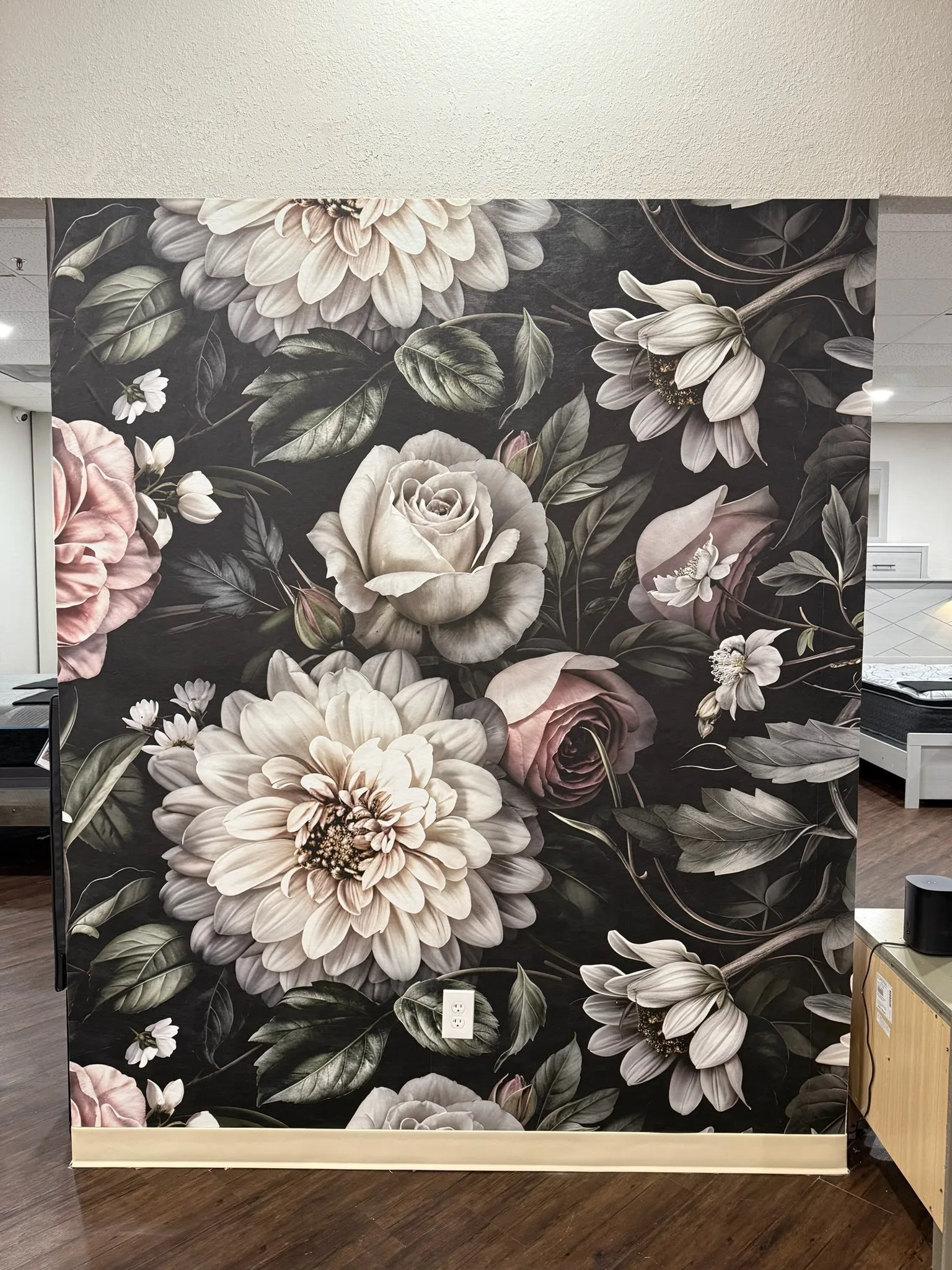 Commercial Wallpaper Installation project