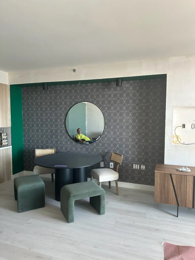 Historic Home Wallpaper Installation project